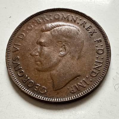 🌹外币初藏🌹🐯2026年第1场  每周二四六晚8️⃣点 接代拍 澳大利亚1942年一便士