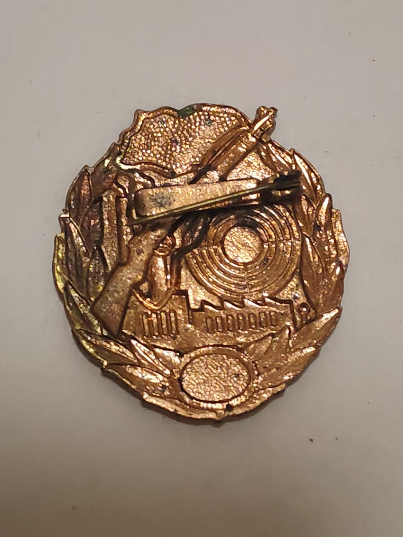 韵星假日拍卖第三十四期 -- Rimey Holidays Auction 34 民主德国工战队铜级三级射击技能证章