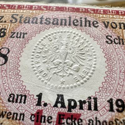 🌹外币初藏🌹🐯2026年第1场  每周二四六晚8️⃣点 接代拍 德国一战时期紧急币—9