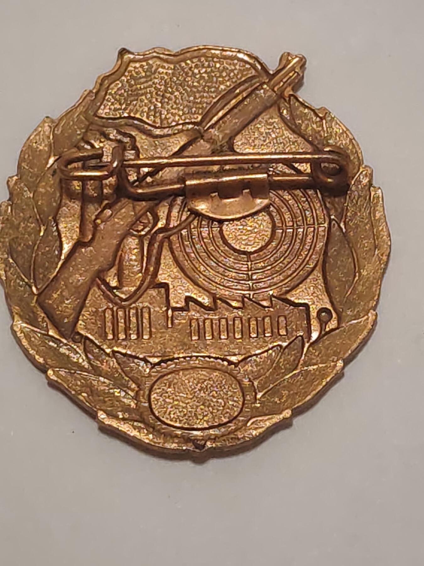 韵星假日拍卖第三十四期 -- Rimey Holidays Auction 34 民主德国工战队铜级二级射击技能证章