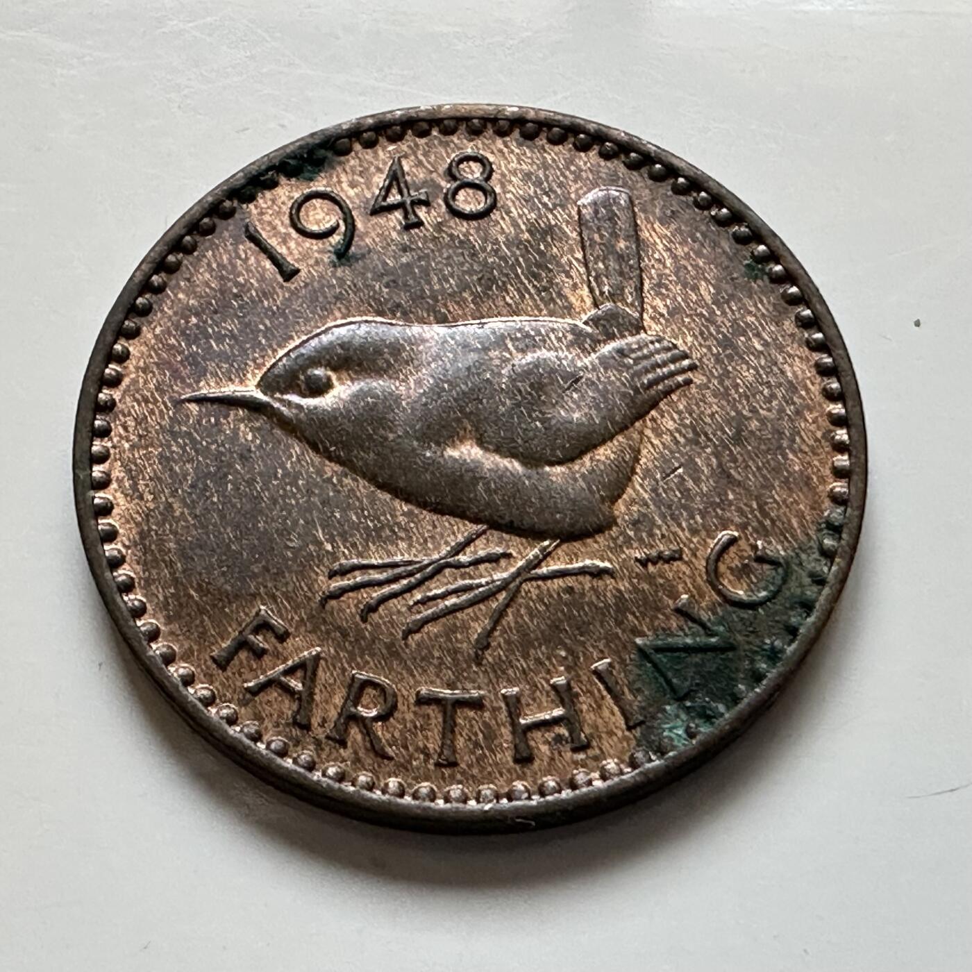 🌹外币初藏🌹🐯2026年第1场  每周二四六晚8️⃣点 接代拍 英国1948年一法新 