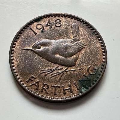 🌹外币初藏🌹🐯2026年第1场  每周二四六晚8️⃣点 接代拍 - 英国1948年一法新 