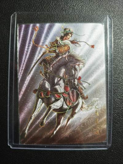 天玑星卡拍第157期《1.5周一截拍》持续收拍收评中 满赠卡需备注 - 燎原文化 燎原水浒 黄子鉴 扈三娘 烫金粗闪