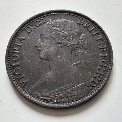 🌹外币初藏🌹🐯2026年第1场  每周二四六晚8️⃣点 接代拍 - 英国1866年一法新 细节好