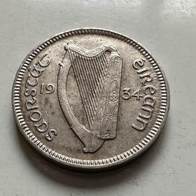 🌹外币初藏🌹🐯2026年第1场  每周二四六晚8️⃣点 接代拍 爱尔兰1934年3便士