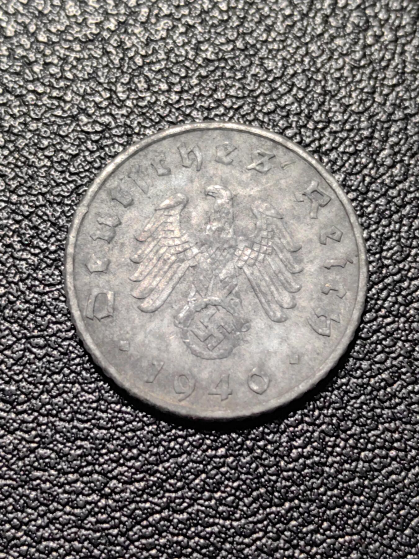 靖甫拍卖新拍第一场 德三5芬尼锌币1940