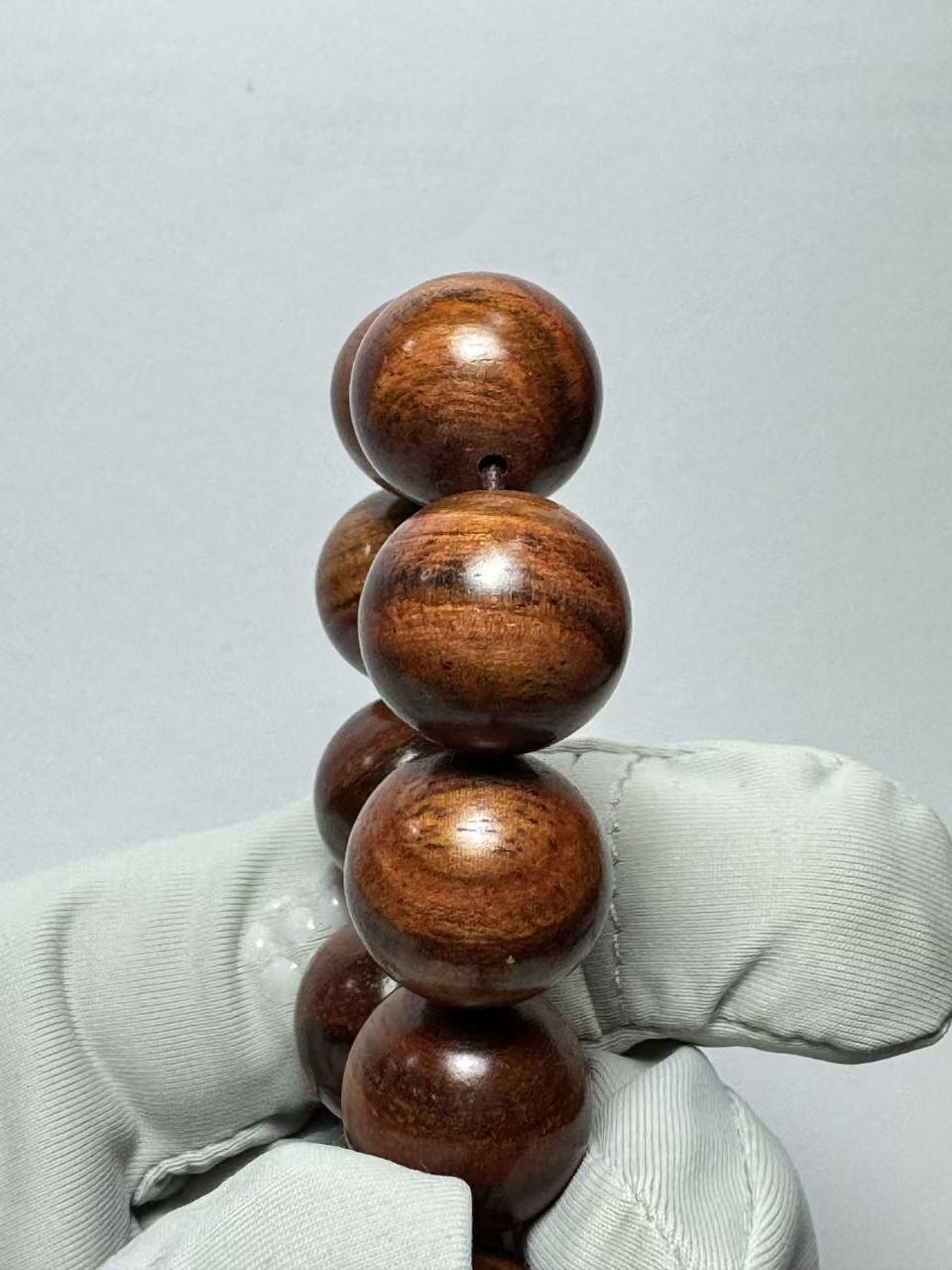 零元拍：海南黄花梨 手串 15MM