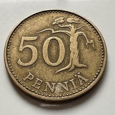 🌹外币初藏🌹🐯2026年第1场  每周二四六晚8️⃣点 接代拍 - 芬兰1963年50芬尼