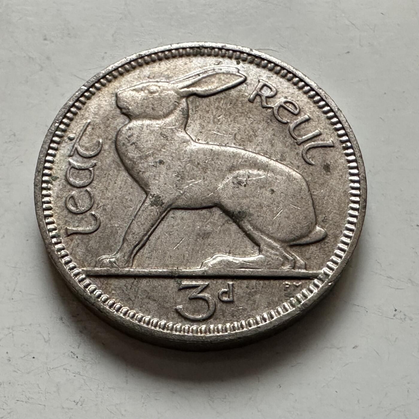 🌹外币初藏🌹🐯2026年第1场  每周二四六晚8️⃣点 接代拍 爱尔兰1934年3便士