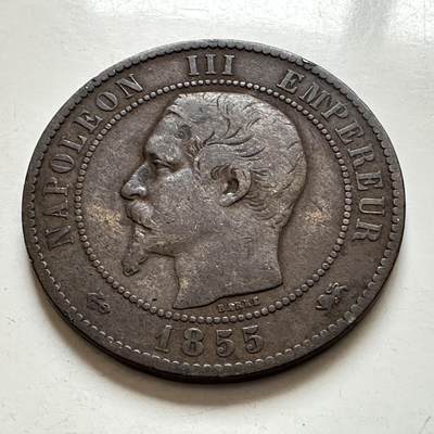 🌹外币初藏🌹🐯2026年第1场  每周二四六晚8️⃣点 接代拍 - 法国1855年10分