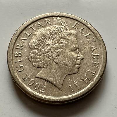 🌹外币初藏🌹🐯2026年第1场  每周二四六晚8️⃣点 接代拍 直布罗陀2002年一镑