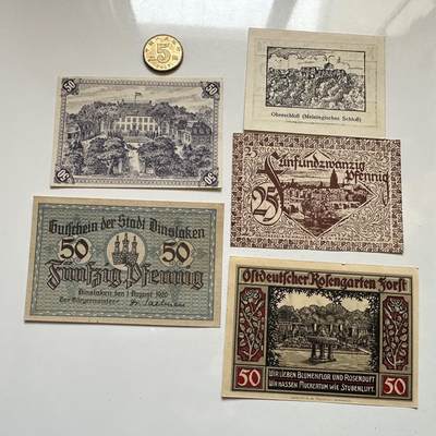 🌹外币初藏🌹🐯2026年第1场  每周二四六晚8️⃣点 接代拍 德国一战时期紧急币—10