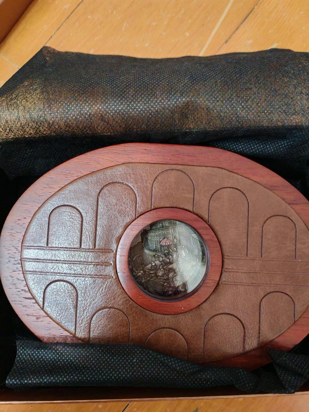 长老汇蛇年精选第九十场拍卖 2022托克劳巴别塔10元彩色高浮雕仿古银币，5盎司999银，盒证全，299枚