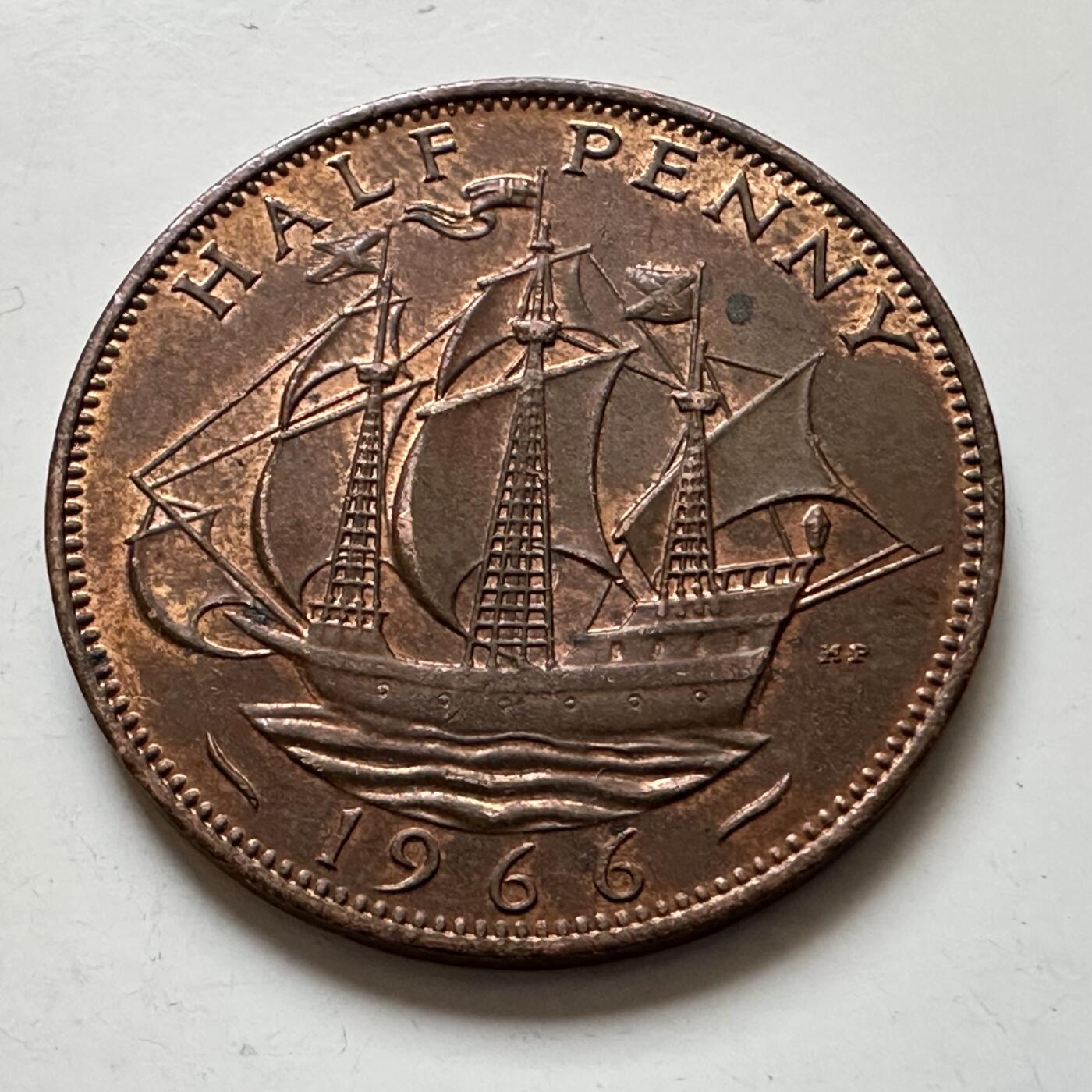 🌹外币初藏🌹🐯2026年第1场  每周二四六晚8️⃣点 接代拍 英国1966年半便士