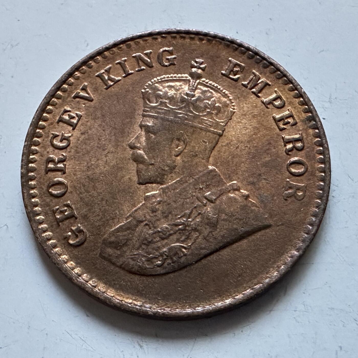 🌹外币初藏🌹🐯2026年第1场  每周二四六晚8️⃣点 接代拍 英属印度1920年1/12安娜 a