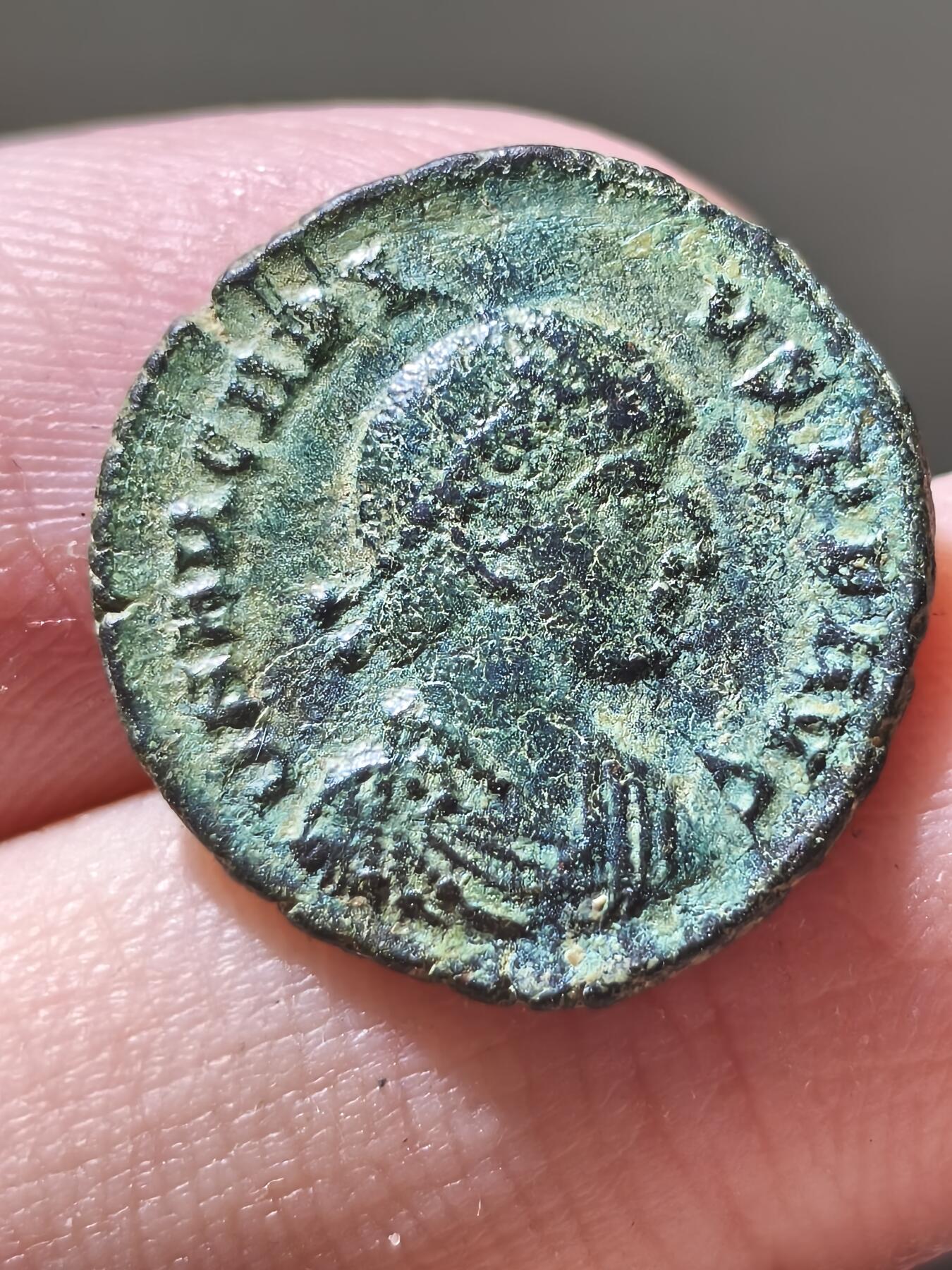 星盘世界钱币2026一月十日新年古典精品大拍 精彩纷呈 美品！罗马帝国 公元383-408年 阿卡狄乌斯 AE3铜币