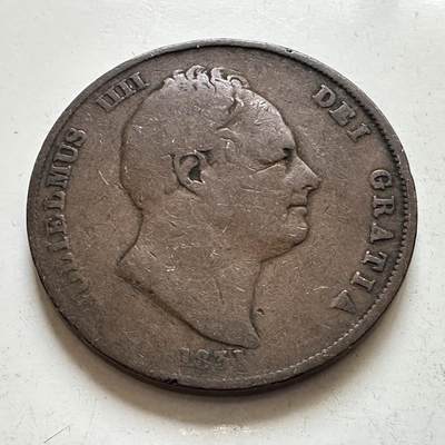 🌹外币初藏🌹🐯2026年第1场  每周二四六晚8️⃣点 接代拍 - 英国1831年威廉四世一便士 大铜币 a