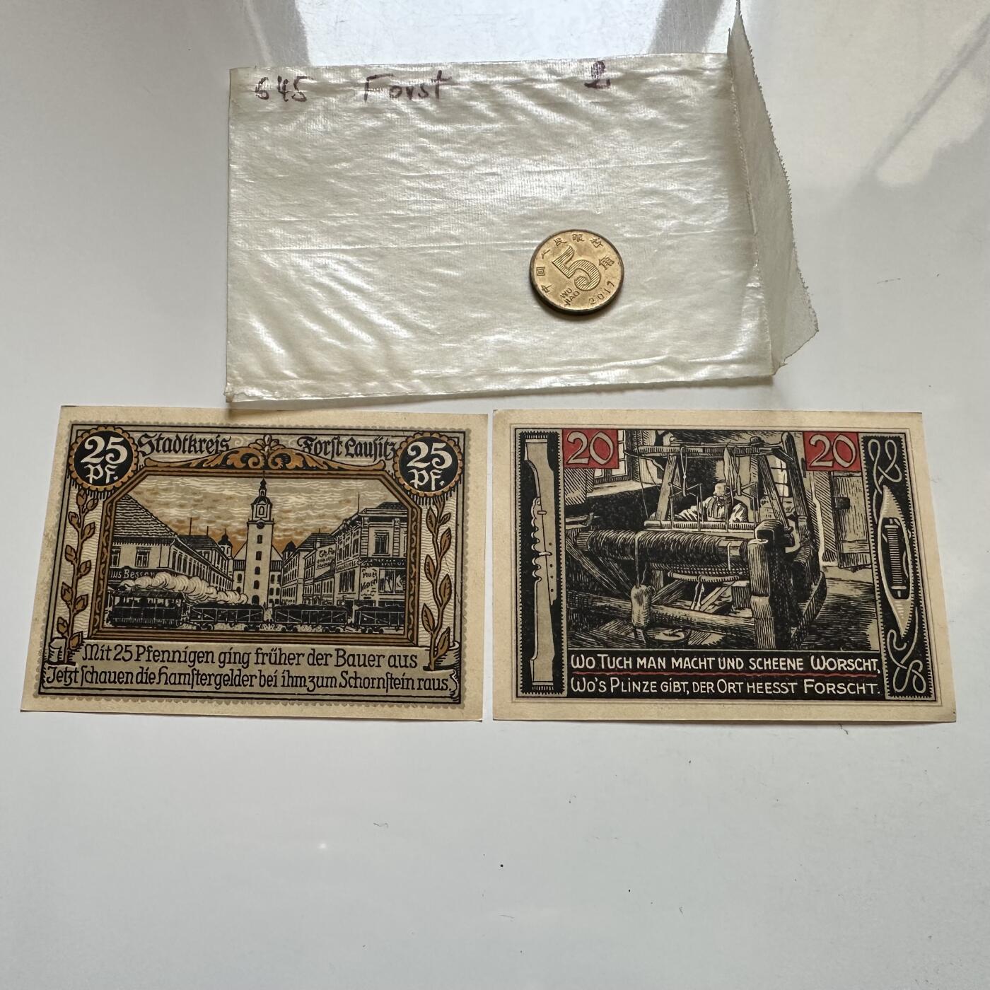 🌹外币初藏🌹🐯2026年第1场  每周二四六晚8️⃣点 接代拍 德国一战时期紧急币—2