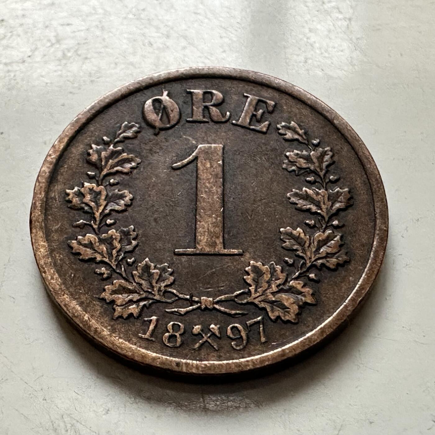 🌹外币初藏🌹🐯2026年第1场  每周二四六晚8️⃣点 接代拍 挪威1897年1欧尔