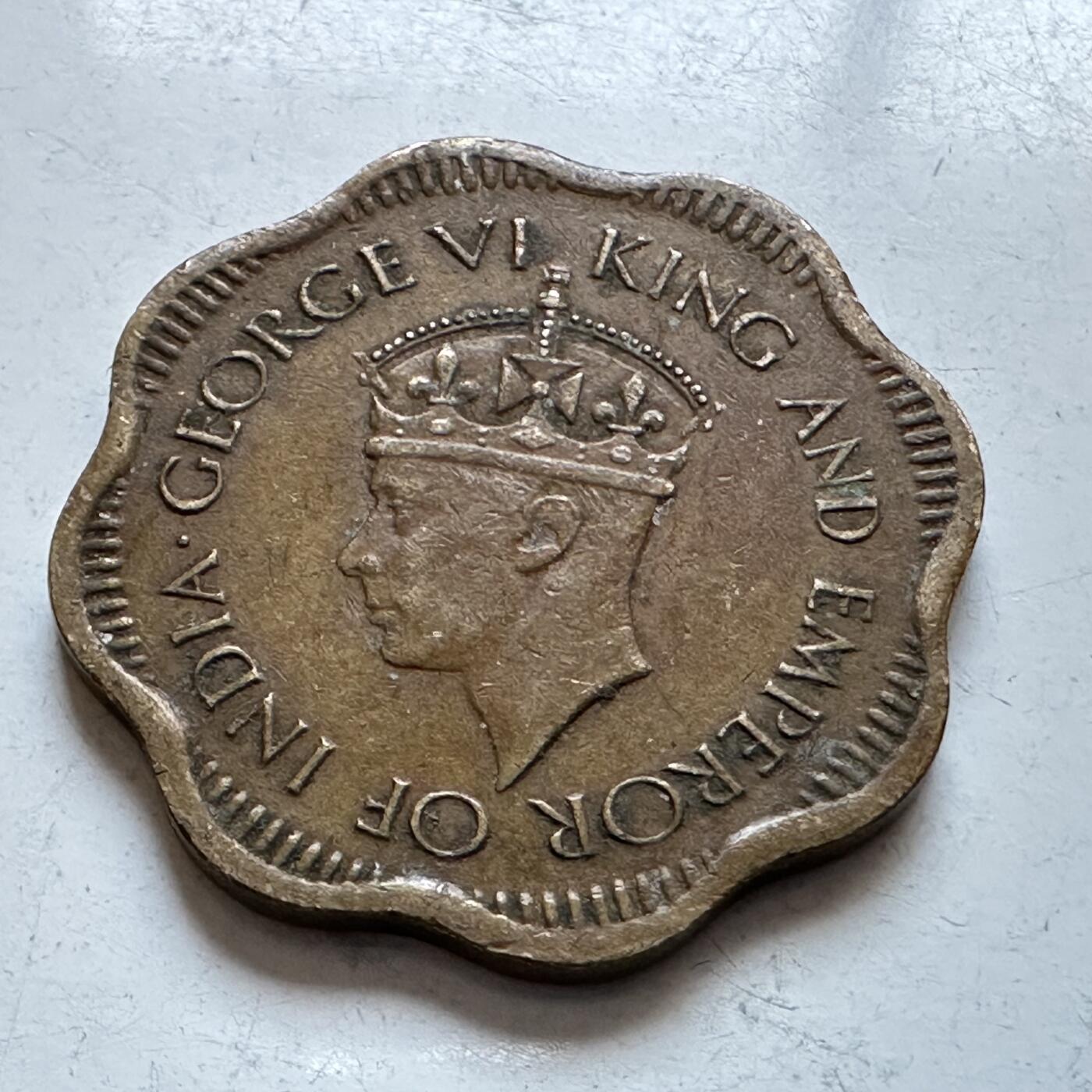 🌹外币初藏🌹🐯2026年第1场  每周二四六晚8️⃣点 接代拍 锡兰1944年10分 a