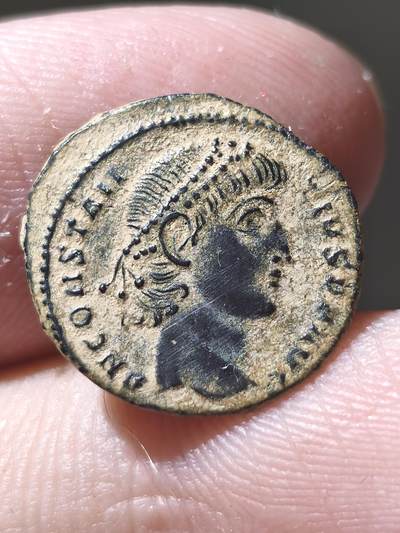 星盘世界钱币2026一月十日新年古典精品大拍 精彩纷呈 - 精品！罗马帝国 公元337-361年 君士坦提乌斯二世 努米铜币