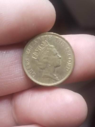 小小小钱币 - 1987年香港一毫。