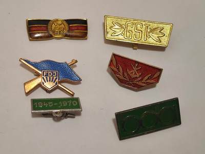 韵星假日拍卖第三十四期 -- Rimey Holidays Auction 34 - 民主德国上挂/略一组 早期珐琅