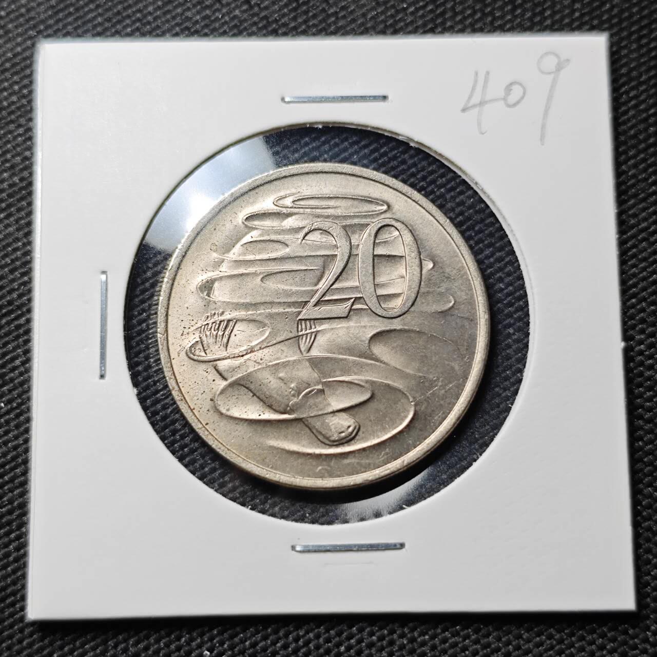 KK钱币收藏小铺 《套币 好品/批量散币专场》  2月预留时间 周末发货  1980澳大利亚20分 好品