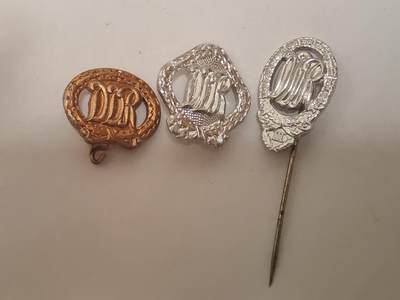 韵星假日拍卖第三十四期 -- Rimey Holidays Auction 34 - 民主德国体育技能证章插针一组