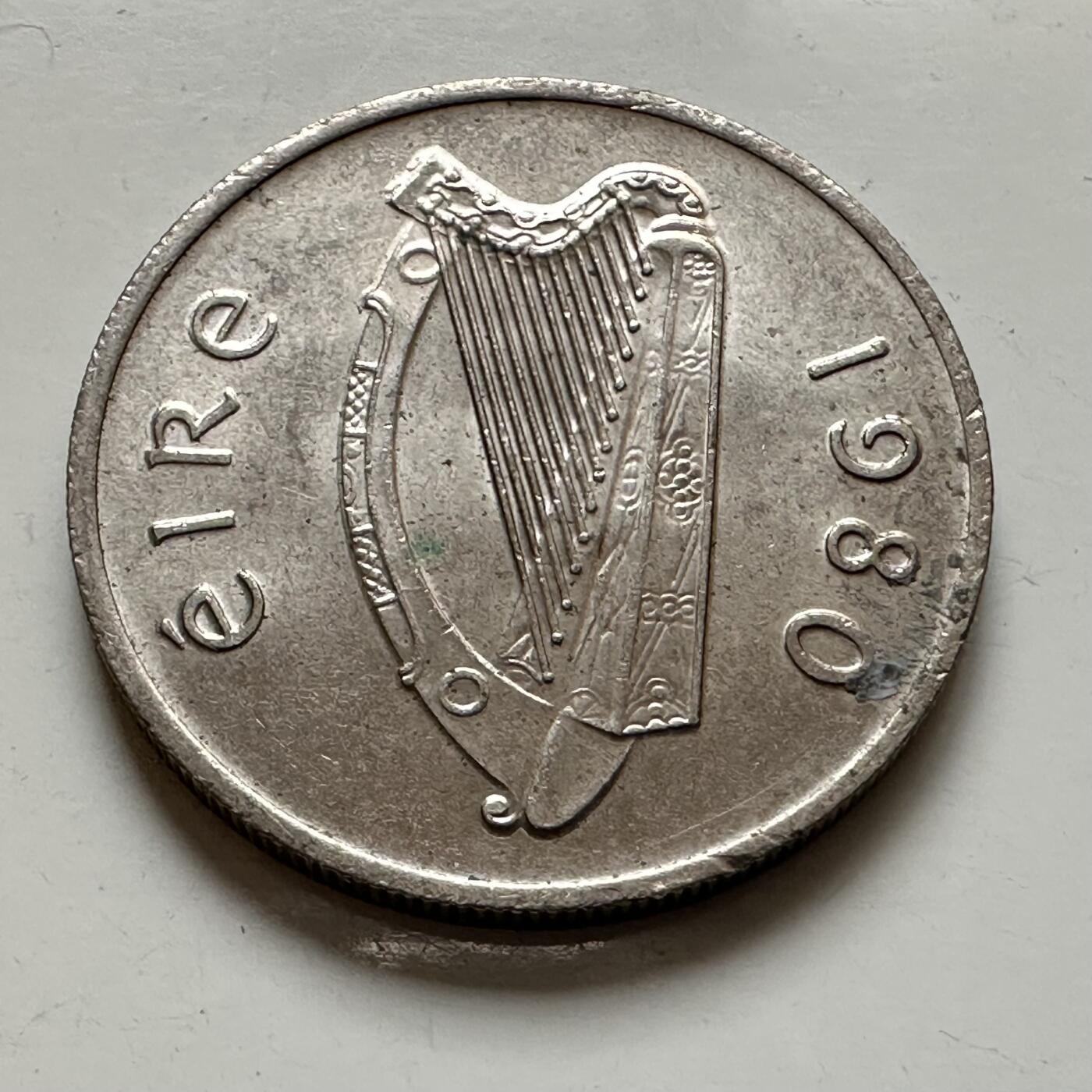 🌹外币初藏🌹🐯2026年第1场  每周二四六晚8️⃣点 接代拍 爱尔兰1980年5便士