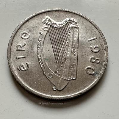 🌹外币初藏🌹🐯2026年第1场  每周二四六晚8️⃣点 接代拍 爱尔兰1980年5便士