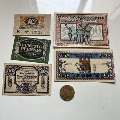 🌹外币初藏🌹🐯2026年第1场  每周二四六晚8️⃣点 接代拍 - 德国一战时期紧急币—18