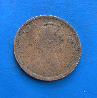 外国优质老铜币高银银币，周六九点倒数截拍，满百包邮，持续收拍 - 英属印度1899 年 1/12 安娜铜币，正面镌维多利亚女王肖像，背面繁花饰面值，包浆凝百年痕迹。见证英殖民印度鼎盛期，属殖民货币稀缺标本，解码殖民经济与文化交融，承载厚重历史，是收藏触摸帝国遗产、洞察印度过往的独特标的，小众却藏时代脉络 。