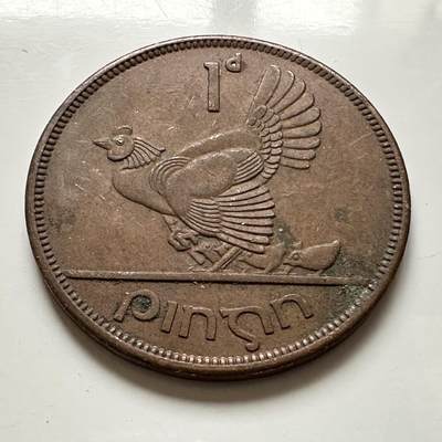 🌹外币初藏🌹🐯2026年第1场  每周二四六晚8️⃣点 接代拍 - 爱尔兰1966年一便士 a