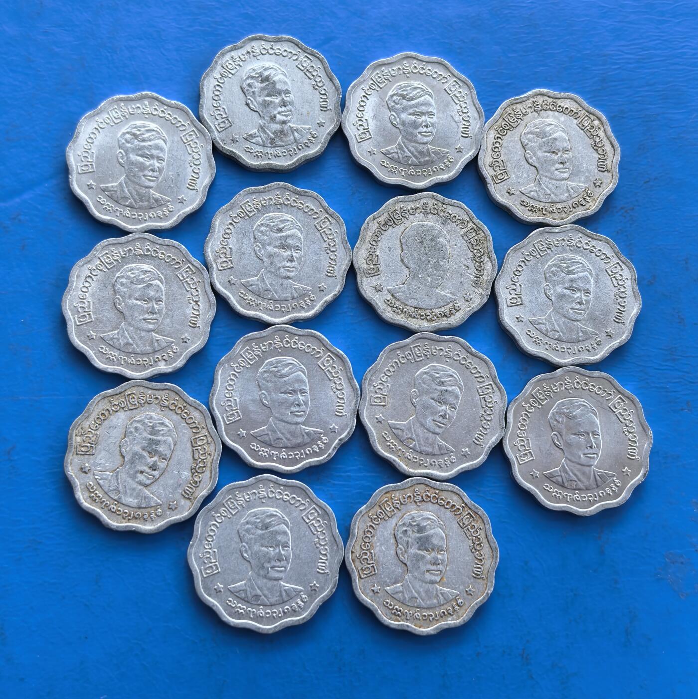 外国优质老铜币高银银币，周六九点倒数截拍，满百包邮，持续收拍 缅甸14个