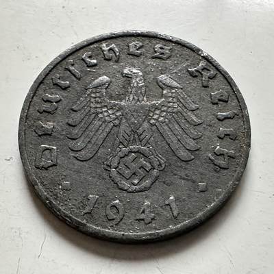 🌹外币初藏🌹🐯2026年第1场  每周二四六晚8️⃣点 接代拍 - 德国1941年一芬尼