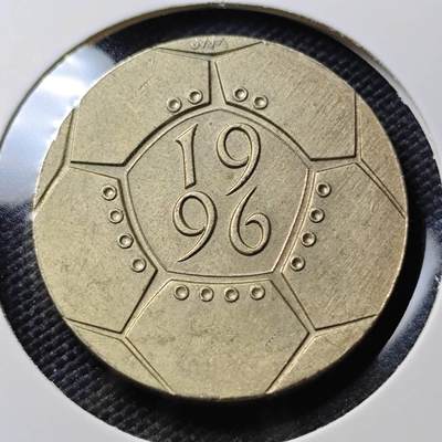 KK钱币收藏小铺 《套币 好品/批量散币专场》  2月预留时间 周末发货 -  1996英国2镑纪念币 世界杯纪念