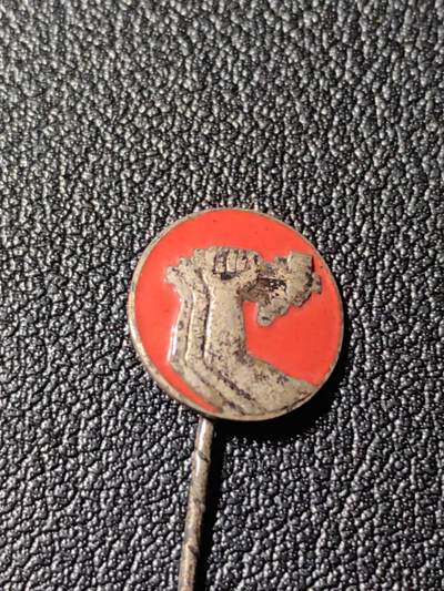 靖甫拍卖新拍第一场 - 不知名西欧国家左翼政党徽章 2