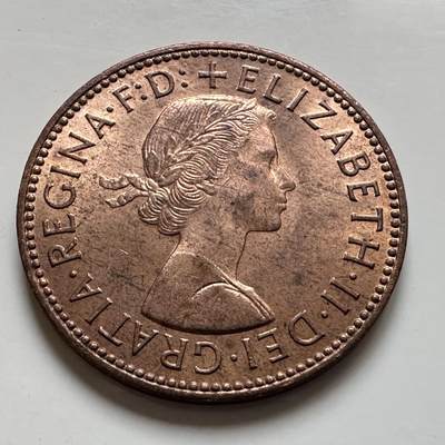 🌹外币初藏🌹🐯2026年第1场  每周二四六晚8️⃣点 接代拍 英国1965年半便士