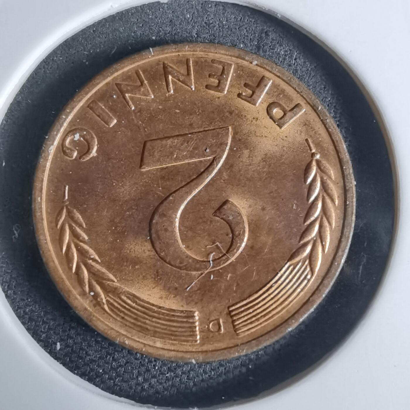 沼泽如烟--第948场 德国1964年2芬尼