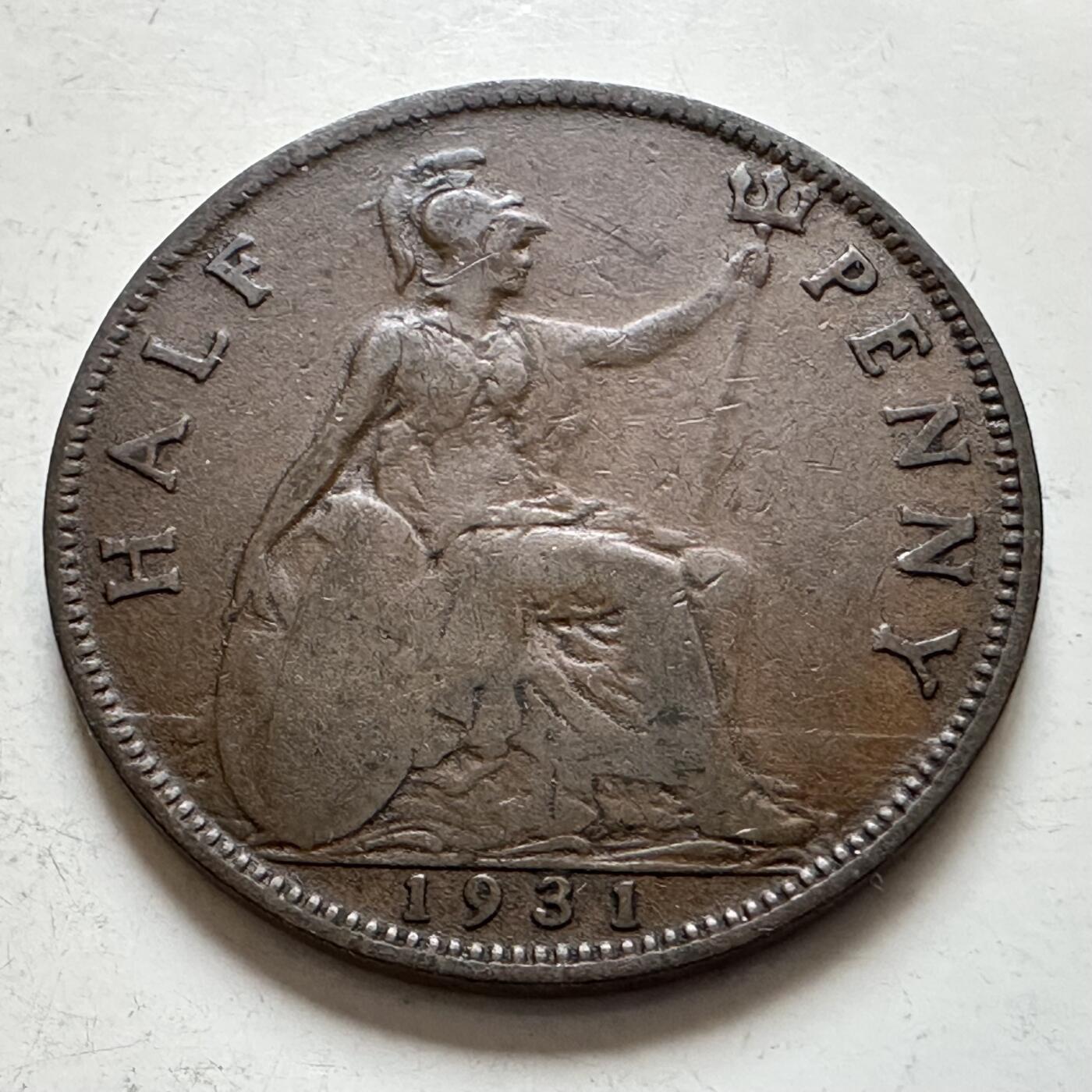 🌹外币初藏🌹🐯2026年第1场  每周二四六晚8️⃣点 接代拍 英国1931年半便士