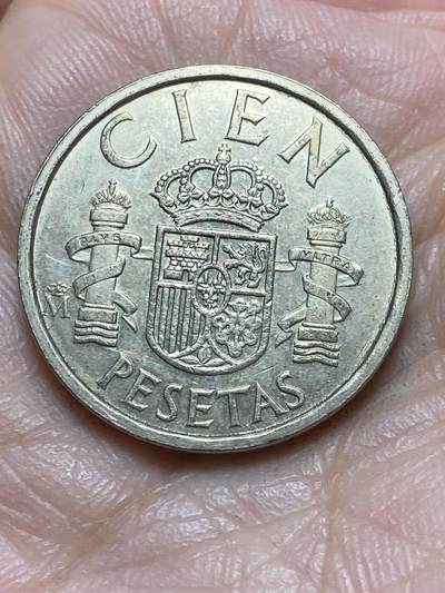 2026年第二场(总第一百七十一场）外国好品散币场(免佣金) - 西班牙🇪🇸1984年100比塞塔(胡安·卡洛斯一世第二版)