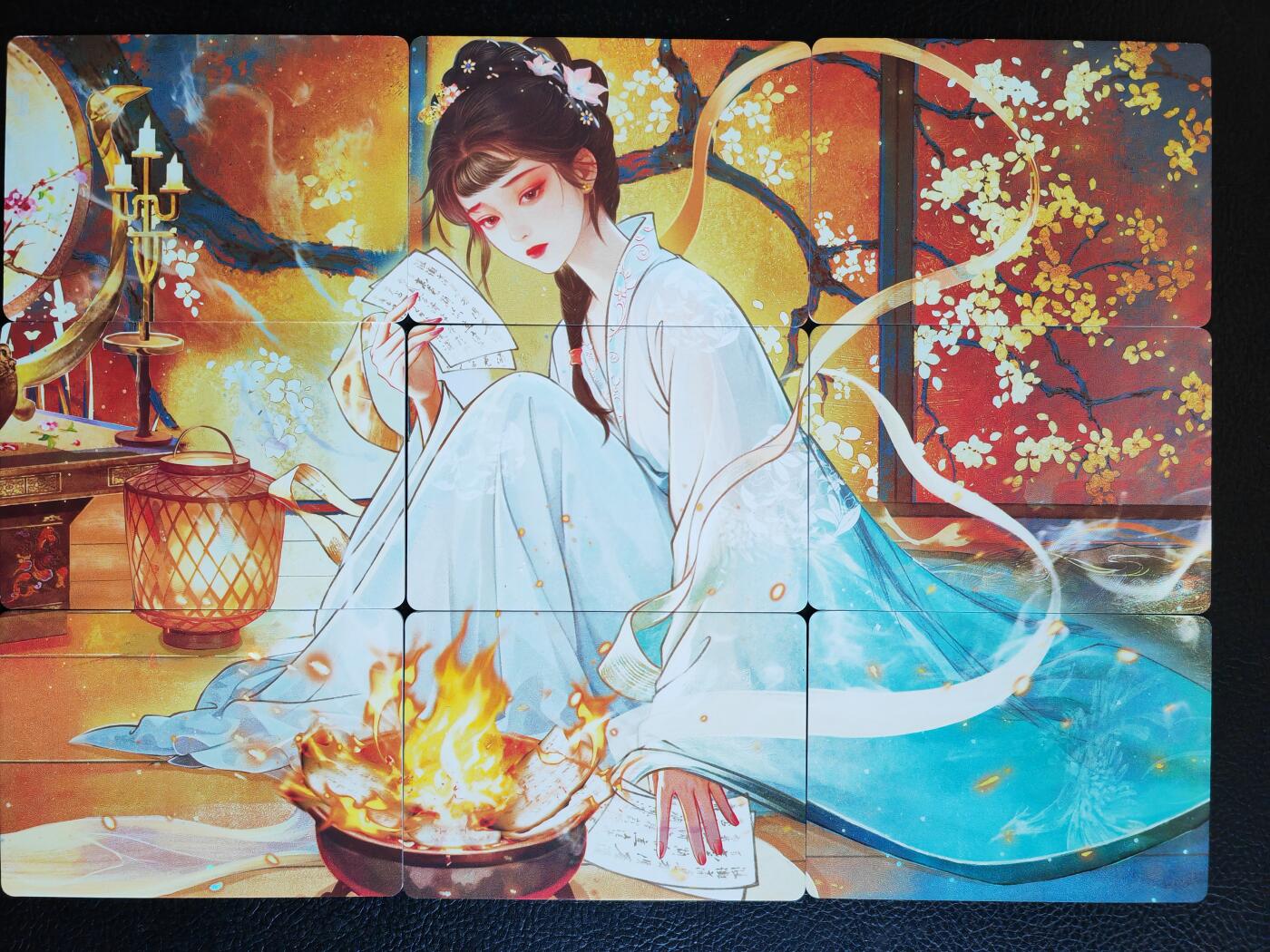 阳大大卡牌拍卖第90期（持续收拍品，周五晚上九点截拍，进群福利早知道） 【九拼】趣卡社 红楼梦中人 九拼