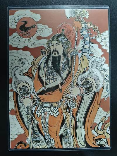 天玑星卡拍第157期《1.5周一截拍》持续收拍收评中 满赠卡需备注 - 九轩文化 隋唐风华 李云中 A4门神海报 两张