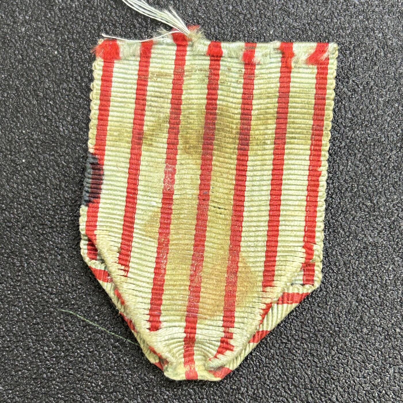 西秦中古拍卖第七十一期 法国战斗十字奖章绶带