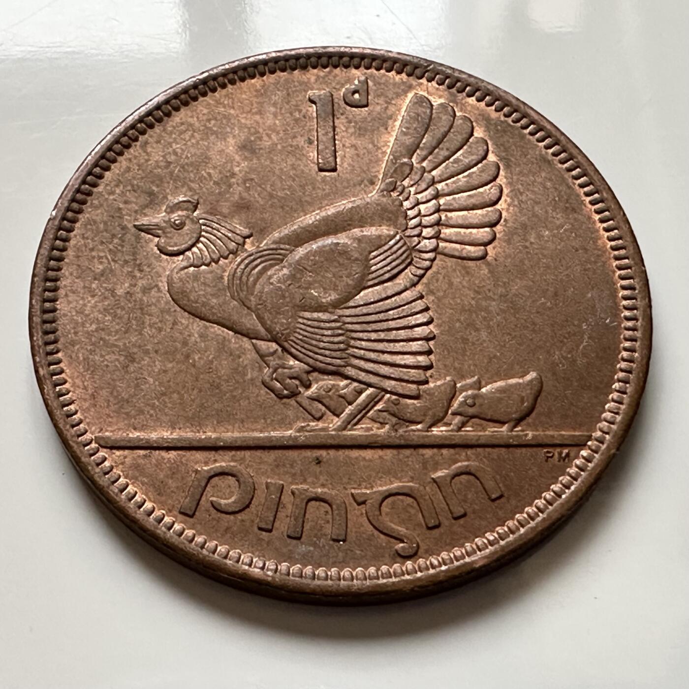 🌹外币初藏🌹🐯2026年第1场  每周二四六晚8️⃣点 接代拍 爱尔兰1966年一便士 c