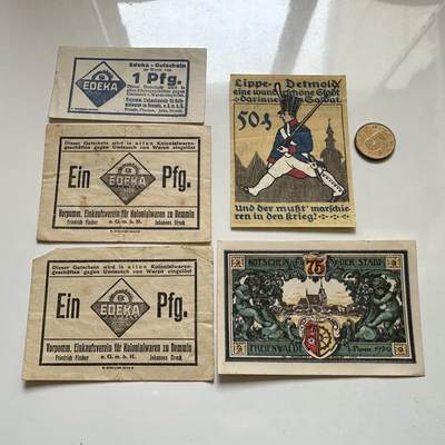 🌹外币初藏🌹🐯2026年第1场  每周二四六晚8️⃣点 接代拍 - 德国一战时期紧急币—7