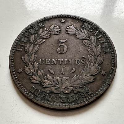 🌹外币初藏🌹🐯2026年第1场  每周二四六晚8️⃣点 接代拍 法国1897年5分