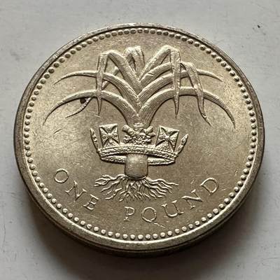 🌹外币初藏🌹🐯2026年第1场  每周二四六晚8️⃣点 接代拍 - 英国1985年一英镑 全新