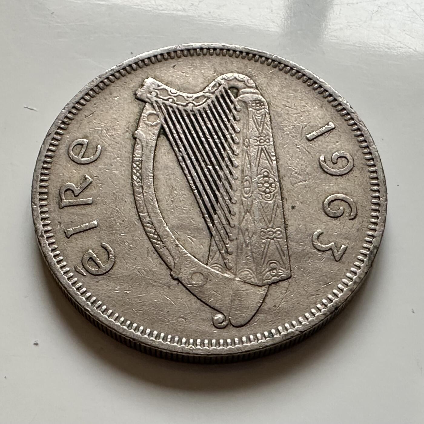 🌹外币初藏🌹🐯2026年第1场  每周二四六晚8️⃣点 接代拍 爱尔兰1963年两先令